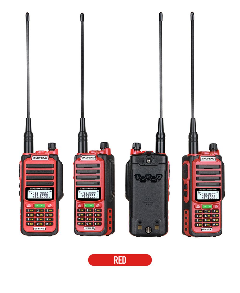 Baofeng Uv-21 Pro 10w Walkie Talkie Long Range Portable Ham Radios