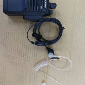 Acoustic Tube Earpiece PTT for Baofeng BF-A58 BF-9700 UV-9R UV-5RWP Waterproof Two Way Radio FBI Surveillance Security Headset