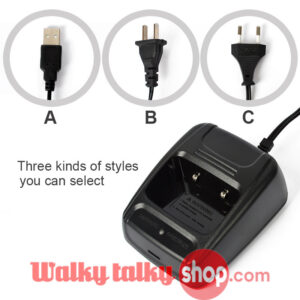 Desktop Charger Special For Baofeng BF-888s Radio With USB EU US Plug