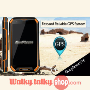 Guophone V16 Zello Walky Talky PTT SmartPhone Waterproof IP68 5inch 4800mah Android 5.0