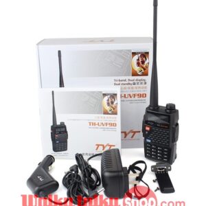 Tri-band Walkie Talkie TYT TH-UVF9D 220-260MHz or 136-174MHz 350-390MHz 400-470MHz