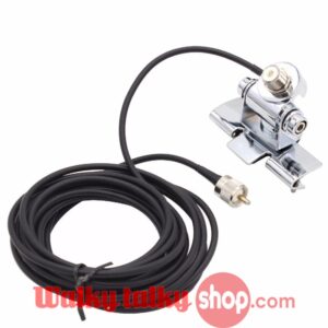 Nagoya RB-400 Car Antenna Clip Mount 5 Meters PL259 Feeder Cable For Yasesu Kenwood ICOM Mobile Radio Transceiver