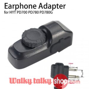 Walky Talky Earphone Adapter For HYT PD700 PD780 PD780G