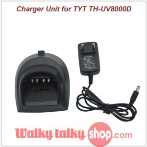 New 110-260V Desktop Charger with AC Adapter for TYT TH-UV8000D TH-UV8000E