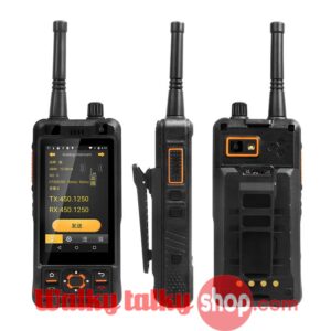 SURE 8S Walkie Talkie Android Smartphone DMR/Analog Dual Mode UHF 400-470MHz Support Zello PTT A-GPS BDS Camera Wifi