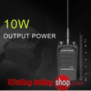 Zastone ZT-A28 Walky Talky 10W UHF 400-480MHz  Portable FM Transceiver