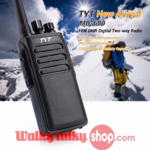 TYT MD-680 DMR IP67 Waterproof Handheld Digital Walkie Talkie UHF VHF Digital Mobile Two Way Radio