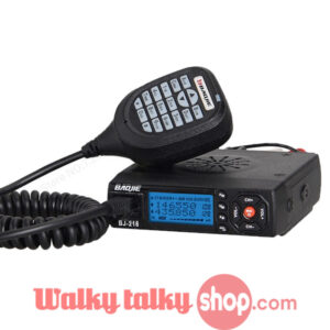 25W Mini Mobile Transceiver Baojie BJ-218 VHF and UHF Long Distance