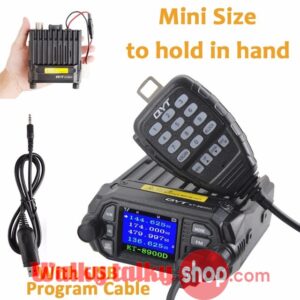QYT KT-8900D Dual Band Mini Handheld Vehicle Mobile Radio