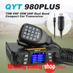 QYT 980PLUS Ham Mobile Vehicle Radio Highest Power 85W