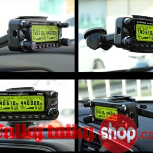 Suction Mount with Panel for Vehicle Radio