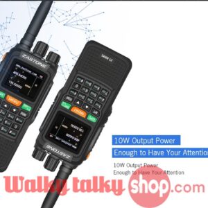 Handheld Professional FM Transceiver Dual Band 10W GPS ZASTONE ZT-889G