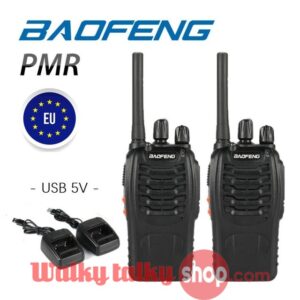 Baofeng BF-88E UHF 446 MHz 0.5 W 16 CH Handheld PMR Radio for EU User