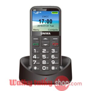 UNIWA V808G 2.31 Inch Curved Screen 3G Old Man Mobile Phone