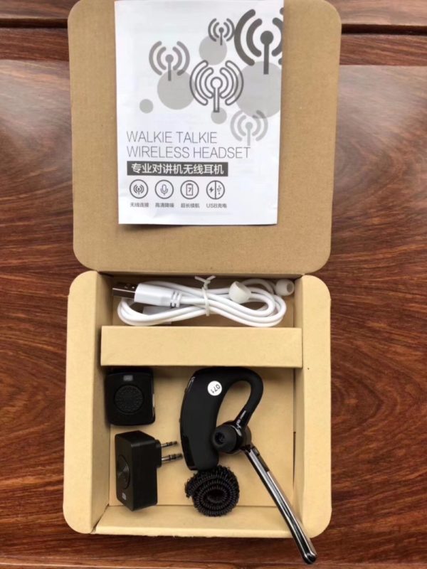 2018 V3.0 Wireless Hands-free General Two Way Radio Bluetooth Headset - Image 5