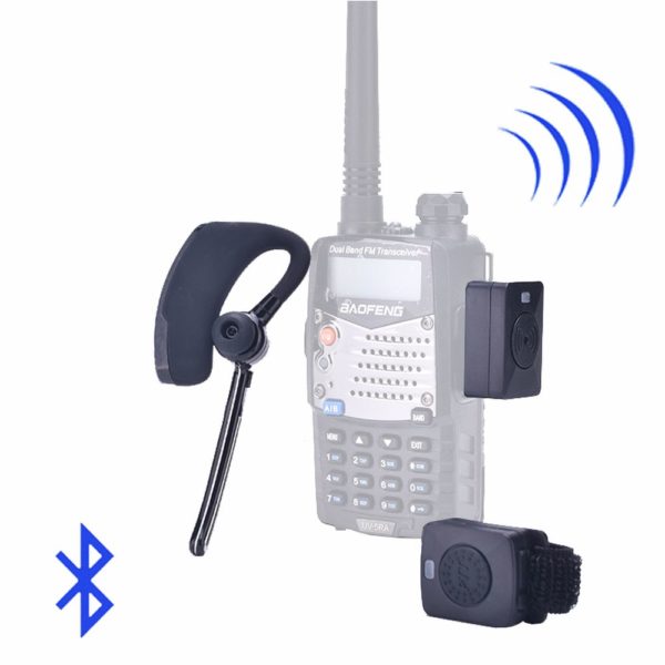 2018 V3.0 Wireless Hands-free General Two Way Radio Bluetooth Headset