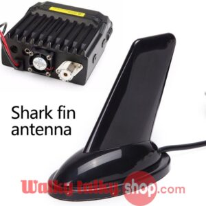 Dual Band Base Coaxial Cable Magnetic Mount Shark Fin Antenna