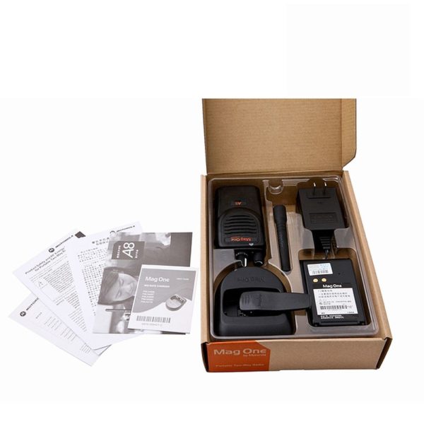 Classic Motorola Mag One A8 VHF UHF Handheld 2-way Radio - Image 3
