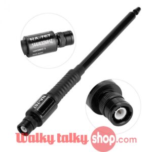 Universal Radios Nagoya NA-767 BNC 144/430MHz Dual Band Telescopic Antenna