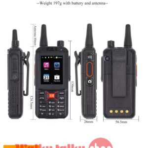 RealPTT Zello 4G Android Walkie Talkie F25+ Plus Phone