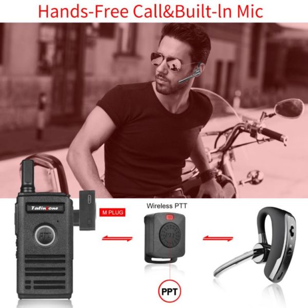 Wireless Bluetooth Headset for Motorola EP450 GP88 CP88 P080 CT250 PRO2150 P110 Two Way Radio - Image 2