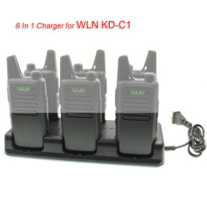 WLN Walkie Talkie Kd-C1 6 Units Charger For Kd C1 Two Way Radio
