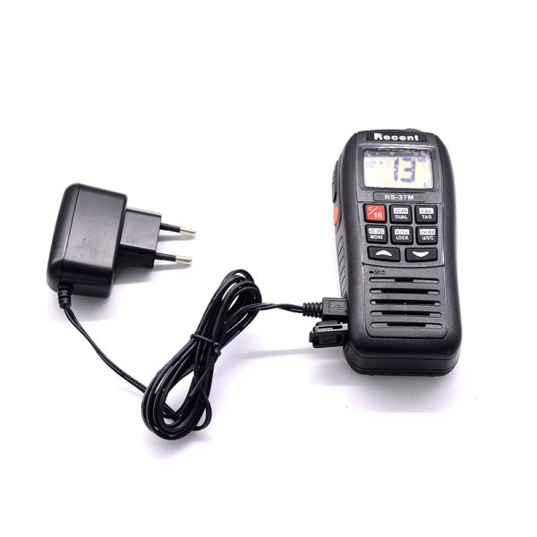 Recent RS-37M IPX7 VHF Handheld Marine Radio Buoyant Floats Waterproof High Performance - Image 3