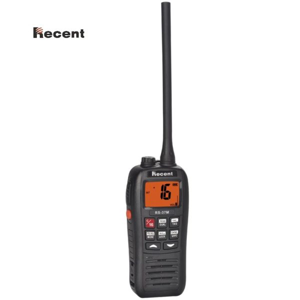 Recent RS-37M IPX7 VHF Handheld Marine Radio Buoyant Floats Waterproof High Performance - Image 2