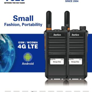 Inrico T620 GSM WCDMA 4G LTE Dual SIM Card Android 7.0 Zello PTT Radio