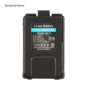1800mAh Li-ion Battery For Baofeng UV-5R UV-5RE Two Way Radio