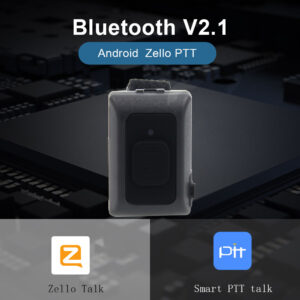 Walkie Talkie Android Zello PTT Wireless Bluetooth Handsfree Microphone