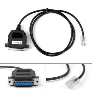 RIB Programming Cable 25 Pin Serial Port for Motorola Radio MCX1000 MCX600 MCX 600 1000