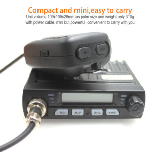 2PCS CB-40M ANYSECU Amateur Mini Mobie CB Radio 8W 25.615-30.105MHz 10M