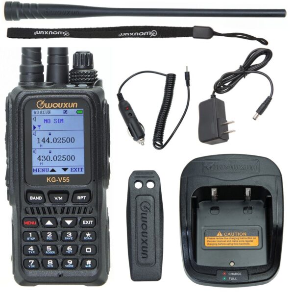 WOUXUN KG-V55 UV Dual Band 4G LTE Public Network Radio For US Amateur Walkie Talkie - Image 4