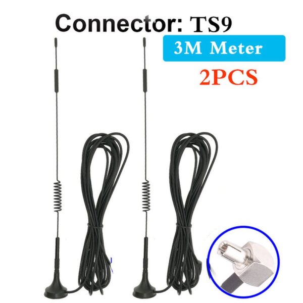 2PCS Mobile Radio 700-2700MHz 12dBi External router 2G 3G 4G LTE Magnetic Antenna - Image 3