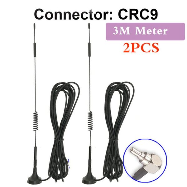 2PCS Mobile Radio 700-2700MHz 12dBi External router 2G 3G 4G LTE Magnetic Antenna - Image 4