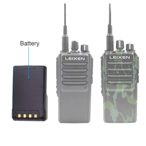 LEIXEN Battery Li ion 4000mAh for UV-25D NOTE Walkie Talkie