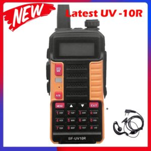 Baofeng 2021 Newest UV-10R Dual Band Walkie Talkie 10W Long Range Dual Band Ham Transceiver