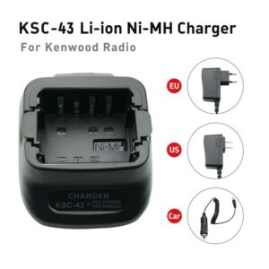 Kenwood KSC-43 Charger for TK-3217 TK-3202 TK-3307 TK-3400 TK-2402 TK-3402 TK-3317 Radio