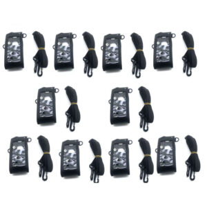 10PCS Leather soft Cover Holder for Anytone ATD878UV AT-D878UV Plus Ham Radio