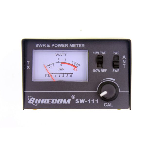 SURECOM SW-111 100 Watt SWR Power Meter For Radio Antenna
