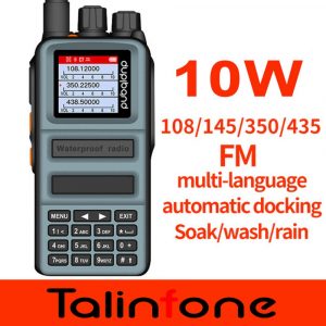 Talinfone UV8600 Full Band Walkie Talkie Handy Air Police Radio