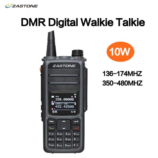 Zastone UV008 DMR Walkie Talkie Dual Band 10W GPS Digital Radio - Image 2