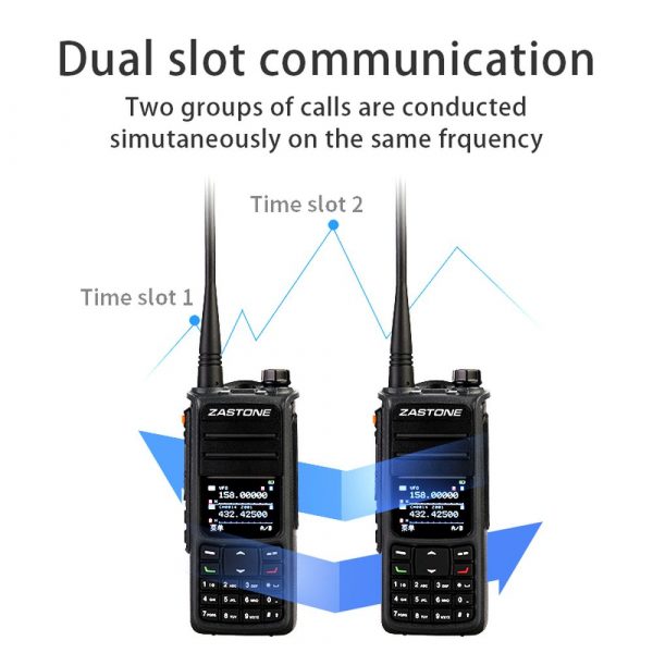 Zastone UV008 DMR Walkie Talkie Dual Band 10W GPS Digital Radio - Image 3