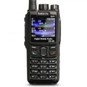 Radioddity GD-88 DMR Walkie Talkie VHF UHF GPS APRS CROSS-BAND Radio