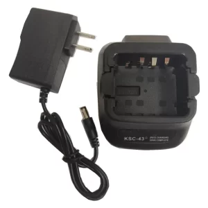Kenwood TK2300 TK2302 TK2400 TK2402 TK3300 TK3302 TK3400 TK3402 Portable Radio Charging Dock with Adaptor