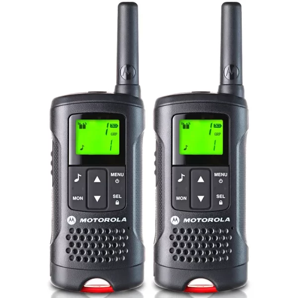 A pair Motorola TLKR T60 Business Handheld Two way Radio