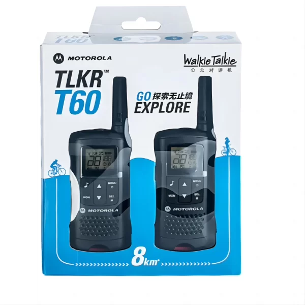 A pair Motorola TLKR T60 Business Handheld Two way Radio - Image 3
