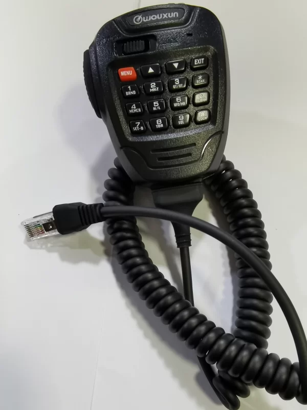 WOUXUN Original KG-UV9A PTT Mic Hand Microphone for Car Mobile Radio KG-UV920P Transceiver HAM