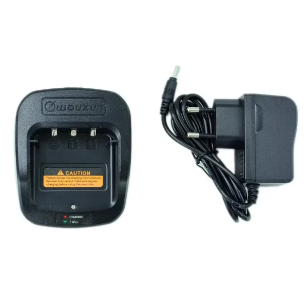 WOUXUN CHA-012 Desktop Charger Base & US EU AU UK AC Plug Adapter 100V~240V for KG UV8H UVN1 KG905G KG935G HAM Radio Charge Tray